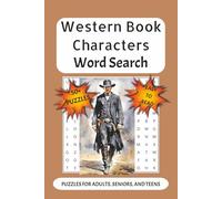 Old West Characters Word Search Puzzle Book