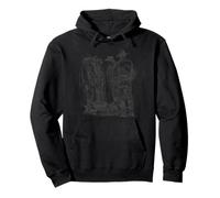 Old West Cowboys chow time Ranch Farm Western Campfire Art Pullover Hoodie