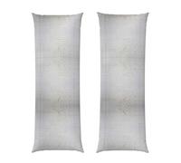 Old White Brick Wall Print Long Body Pillowcase 20x54in,Super Soft And Breathable Long Body Pillowcase With Zipper