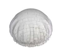 Old White Brick Wall Printed Hair Wrap, Double Layer Shower Cap For Women, Reusable Hair Protector For Bathing