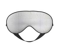 Old White Brick Wall Sleep Eye Mas Updated Design Light Blocking Night Eye Blinder Men Women Shift Travel Gifts