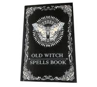 Old Witch Spells Book Enchanting Grimoire with Mystical Butterfly Cover Art, Antique Spellbook with Real Spells, Written In English for Witches, Pagans, and Mystical Enthusiasts