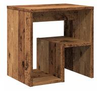 (old wood, 1 pcs) vidaXL Bed Cabinet Nightstand Side Table Storage Bed Table Engineered Wood