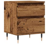 (old wood, 1 pcs) vidaXL Bedside Cabinet Nightstand Bed Side Table Artisan Oak Engineered Wood