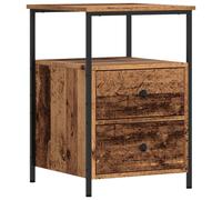 Bedside Cabinets Side Table Nightstand Bedside Table Engineered Wood vidaXL