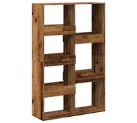 (old wood, 100 x 33 x 155.5 cm) vidaXL Book Cabinet/Room Divider Bookcase Storage Cabinet Bookshelf Old Wood