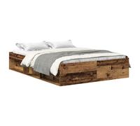 Bed Frame Bedroom Mattress Foundation Guest Room Bedstead Bed Base vidaXL