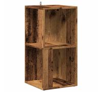 vidaXL Corner Cabinet Old Wood 33x33x67 cm Engineered Wood