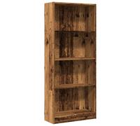 (old wood, 60 x 24 x 143 cm) vidaXL Book Cabinet Display Rack Bookshelf Storage Shelf Rack Engineered Wood