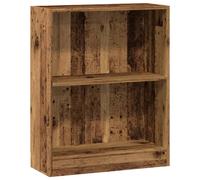 (old wood, 60 x 24 x 76 cm) vidaXL Book Cabinet Display Rack Bookshelf Storage Shelf Rack Engineered Wood