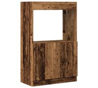 (old wood, 63 x 33 x 100 cm) vidaXL Highboard Sideboard Storage Organiser Cabinet Cupboard Engineered Wood