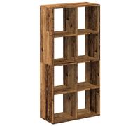 (old wood, 69.5 x 29 x 137.5 cm) vidaXL Room Divider Bookcase Book Rack Bookshelf Engineered Wood