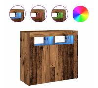 Sideboard with LED Lights Storage Cupboard Cabinet Buffet Highboard vidaXL