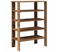Shoe Rack Shoe Cabinet Holder Hall Shoe Storage Shelf Engineered Wood vidaXL