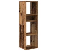 Book Cabinet Highboard Book Rack Display Storage Shelf Engineered Wood vidaXL