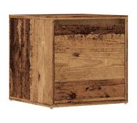 (old wood) vidaXL Box Drawer Hall Tool Box Chest Organiser Storage Case Engineered Wood