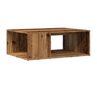 Coffee Table Old Wood 90x67x33 cm Engineered Wood