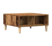vidaXL Coffee Table Old Wood 60x60x30 cm Engineered Wood, Brown