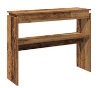vidaXL Console Table Old Wood 80x30x102 cm Engineered Wood