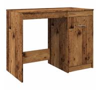 vidaXL Desk Old Wood 100x50x76 cm Engineered Wood