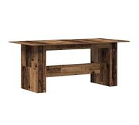 (old wood) vidaXL Dining Table Kitchen Dinner Table Dining Room Table Engineered Wood