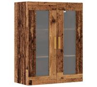 (old wood) vidaXL Hanging Wall Cabinet Storage Cabinet Wall Cupboard Floating Cabinet