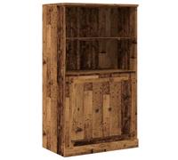 Vidaxl Highboard Old Wood 60X35.5X103.5 Cm Engineered Wood