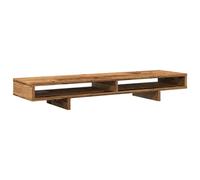 (old wood) vidaXL Monitor Stand Computer Stand Display Stand Engineered Wood
