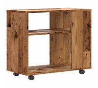 (old wood) vidaXL Side Table Hallway End Sofa Table Coffee Couch Table Engineered Wood