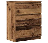 (old wood) vidaXL Sideboard Engineered Wood Storage Side Cabinet Furniture Multi Colours