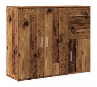 (old wood) vidaXL Sideboard Home Storage Side Cabinet Cupboard Highboard Engineered Wood