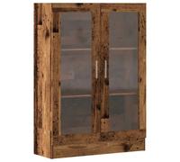 vidaXL Book Cabinet Old Wood 82.5x30.5x115 cm Engineered Wood