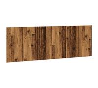 (old wood) vidaXL Wall Headboard Bed Header Bedroom Wall Bed Headboard Engineered Wood