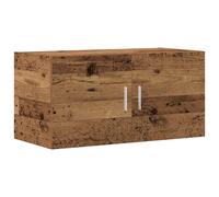 vidaXL Wall Cabinet Old Wood 80x39x40 cm Engineered Wood
