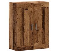 vidaXL Wall Mounted Cabinet Old Wood 69.5x34x90 cm Engineered Wood
