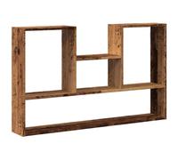 (old wood) vidaXL Wall Shelf Floating Shelf Display Storage Shelf Engineered Wood