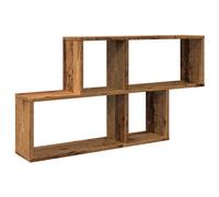 Wall Shelf Wall-Mounted Shelf Storage Display Rack Engineered Wood vidaXL