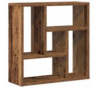 Wall Shelf Wall-Mounted Shelf Storage Display Rack Engineered Wood vidaXL