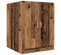 (old wood) vidaXL Washing Machine Cabinet Bathroom Laundry Room Cupboard Storage Rack