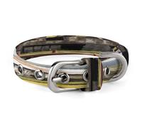 Old Wooden Barn Tractor Dog Collar Adjustable Pet Collar Stainless Steel D-Ring Collar Oxford Cloth Cat Collar Strap with Metal Buckle for Small Medium Dog