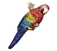 Old World Christmas 16117 Ornament, Tropical Parrot
