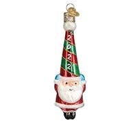 Old World Christmas 2022 Happy Santa Glass Blown Ornament for Christmas Tree