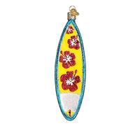 Old World Christmas Beach Gifts Glass Blown Ornaments for Christmas Tree Surfboard