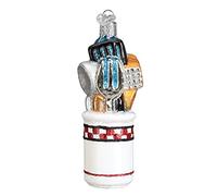 Old World Christmas Chef's Collection Glass Blown Ornaments for Christmas Tree Utensils