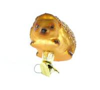 Old World Christmas Clip-On Hedge Hog Glass Blown Ornament by Old World Christmas