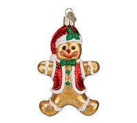 Old World Christmas Collection Glass Ornaments for Christmas Tree Gingerbread Boy