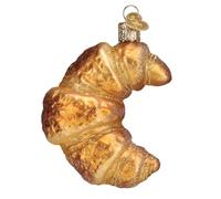 Old World Christmas Croissant Glass Blown Ornament for Christmas Tree