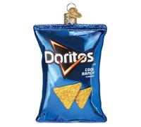 Old World Christmas Doritos Cool Ranch Chips Glass Blown Ornament for Christmas Tree