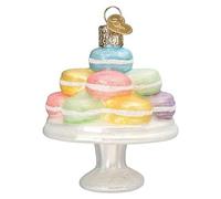 Old World Christmas Fancy Macarons Glass Hanging Ornament