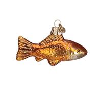 Old World Christmas Fish Collection Glass Blown Ornaments for Christmas Tree Goldfish
